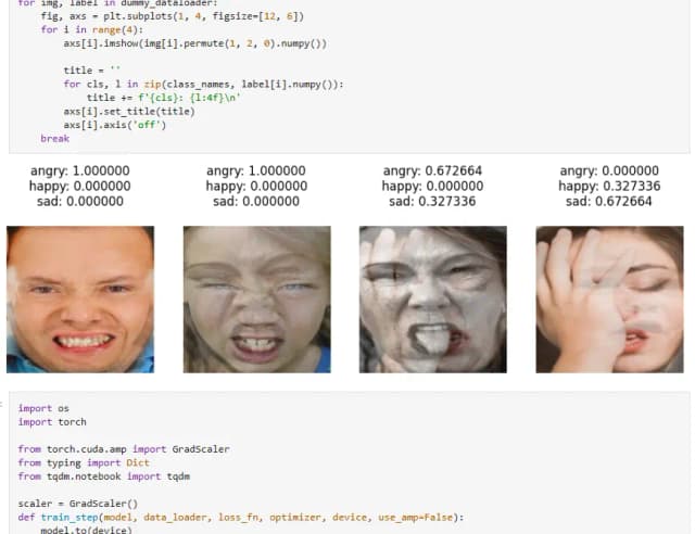 Emotion Detector CNN
