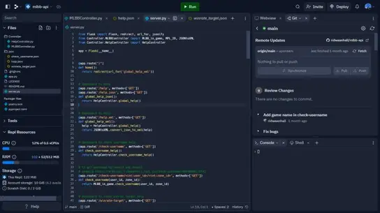 MLBB Stats & Winrate API