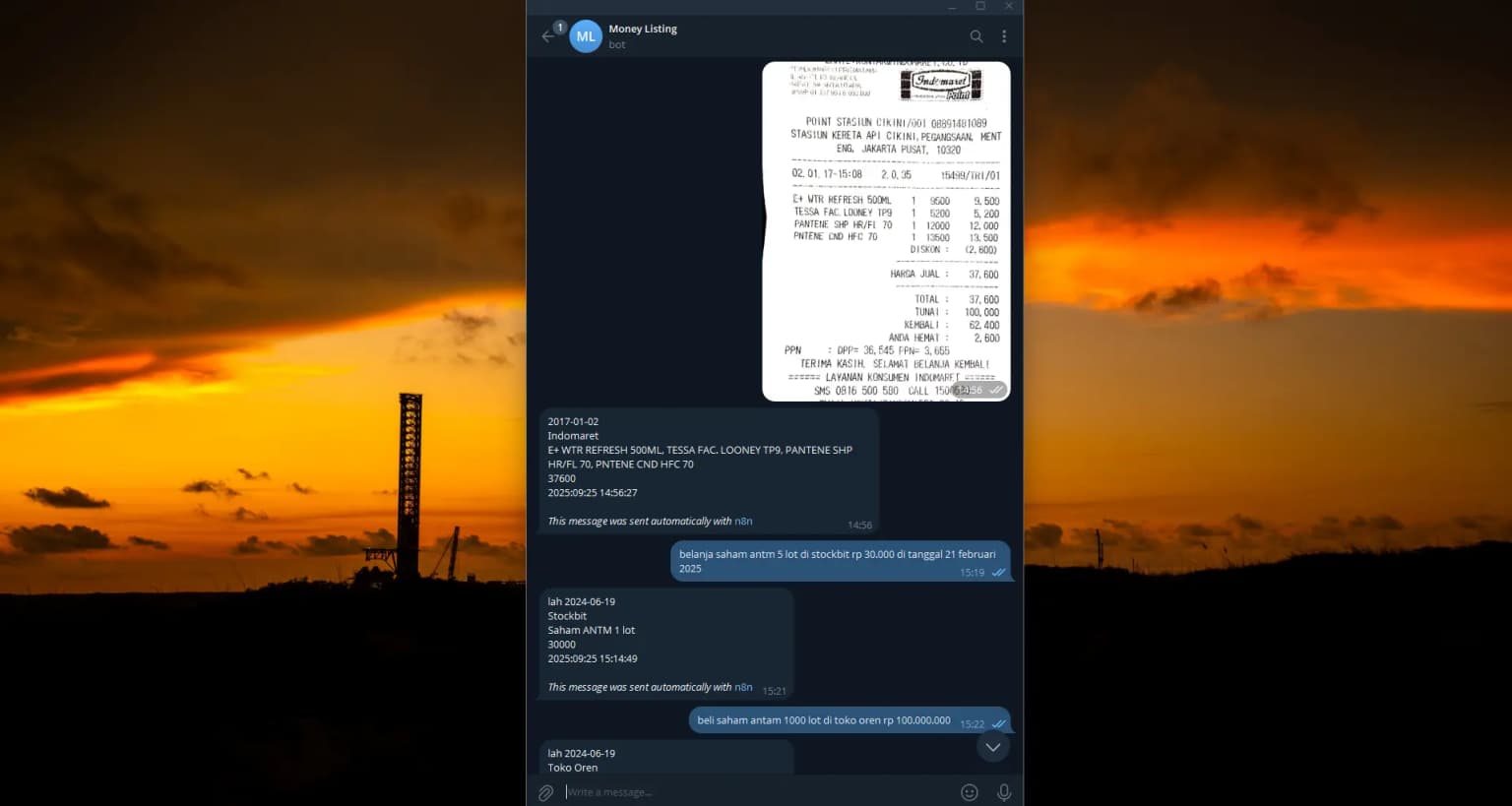 n8n Shopping Data Bot — image 2 of 3