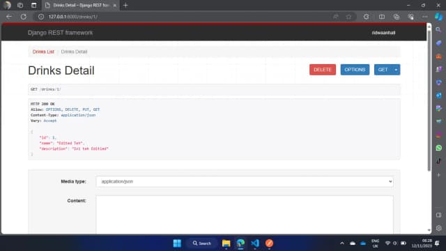 Drink Database API