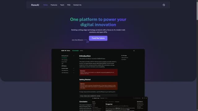 rone.dev - RoneAI