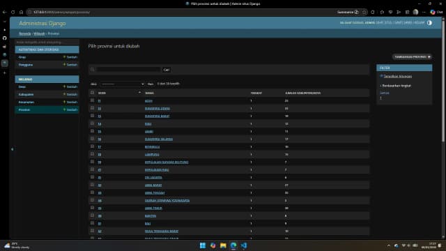 Wilayah Indonesia API