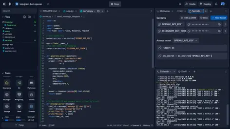 ChatBot Bridge for Telegram & WhatsApp